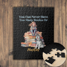 Trop de livres ou de Huskies