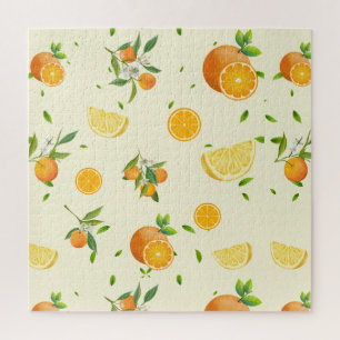 Puzzle Tropical Citrus SUMMER Orange lemon Slice