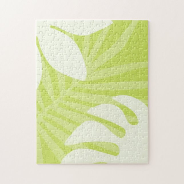 Puzzle tropical Inséparable vert difficile (Vertical)