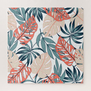 Puzzle Tropical Plante Feuille mode Imprimer