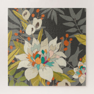 Puzzle Tropical Twilight Flowers