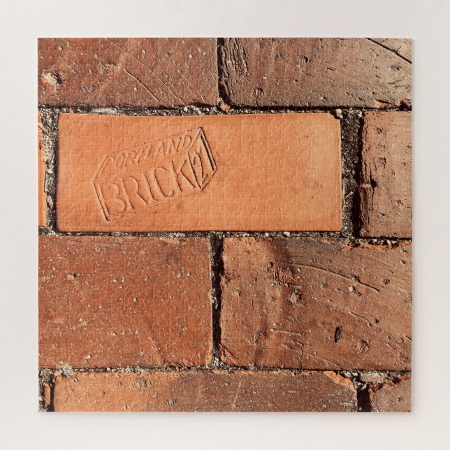 Puzzle trottoir en brique (Vertical)