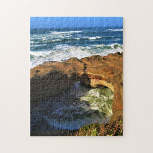 Puzzle Trou du diable, Newport, Oregon