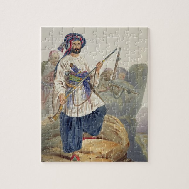 Puzzle Troupe de pied de Ko-i-Staun dans le costume (Vertical)