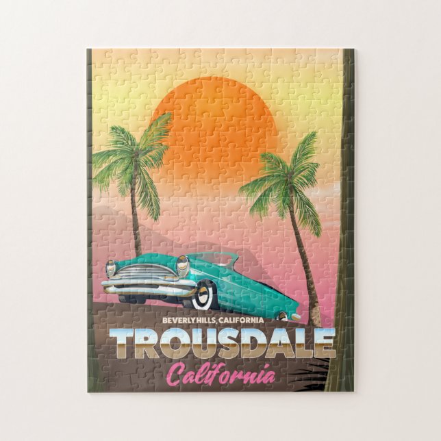 Puzzle Trousdale Beverly Hills Californie (Vertical)