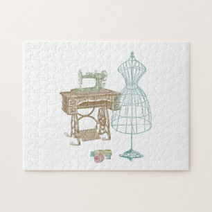 Puzzle Trousse de broyeur d'antiquités Illustration de co