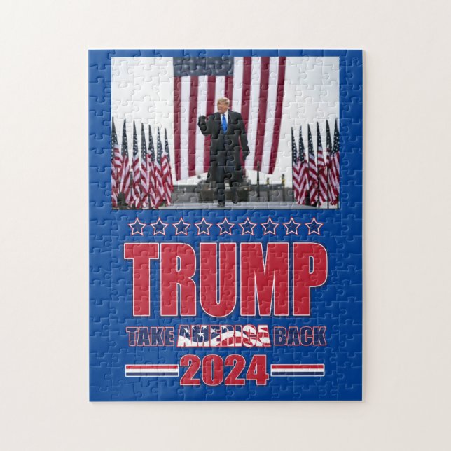 Puzzle Trump 2024 : Reprendre l'Amérique (Vertical)