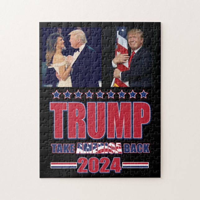 Puzzle Trump 2024 : Reprendre l'Amérique (Vertical)