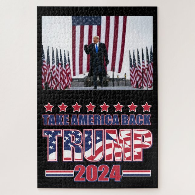 Puzzle Trump 2024 : Reprendre l'Amérique (Vertical)