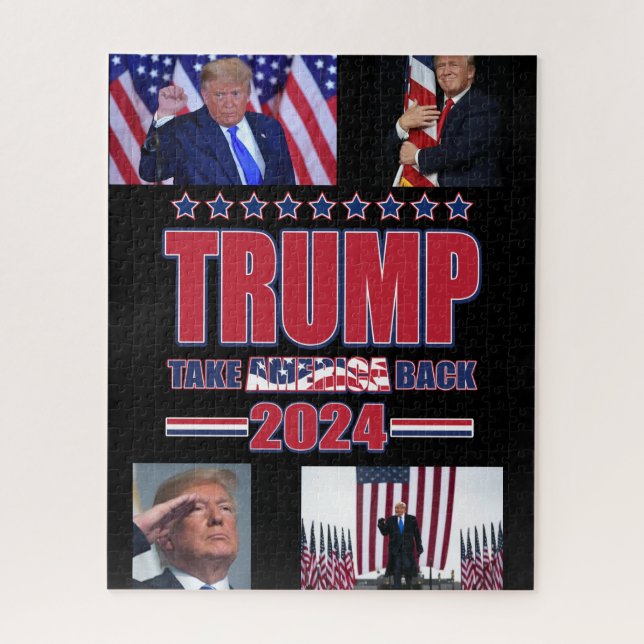 Puzzle Trump 2024 : Reprendre l'Amérique (Vertical)