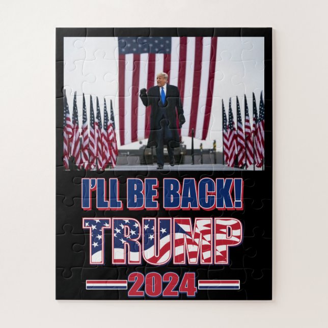 Puzzle Trump 2024 sera de retour (Vertical)