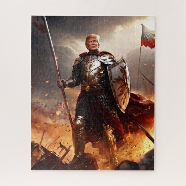 Puzzle Trump et le casse-tête des gardiens américains (Vertical)