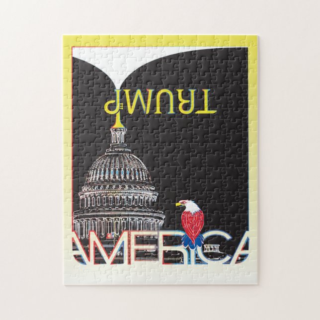 Puzzle TRUMP Trumpet & Capitol (Vertical)