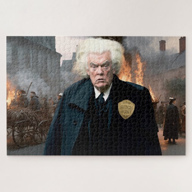 Puzzle Trump's Witch Hunt (Horizontal)