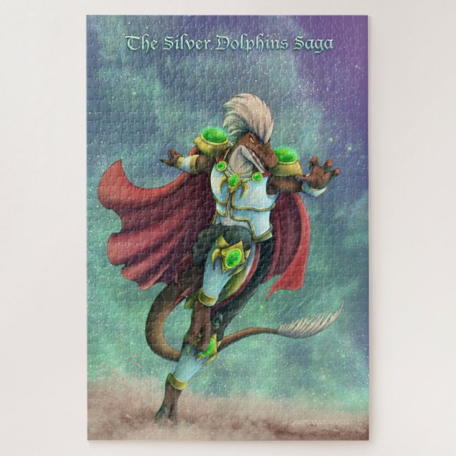 Puzzle TSDS : Justin Arisdale Couverture Art Solo Earth (Vertical)