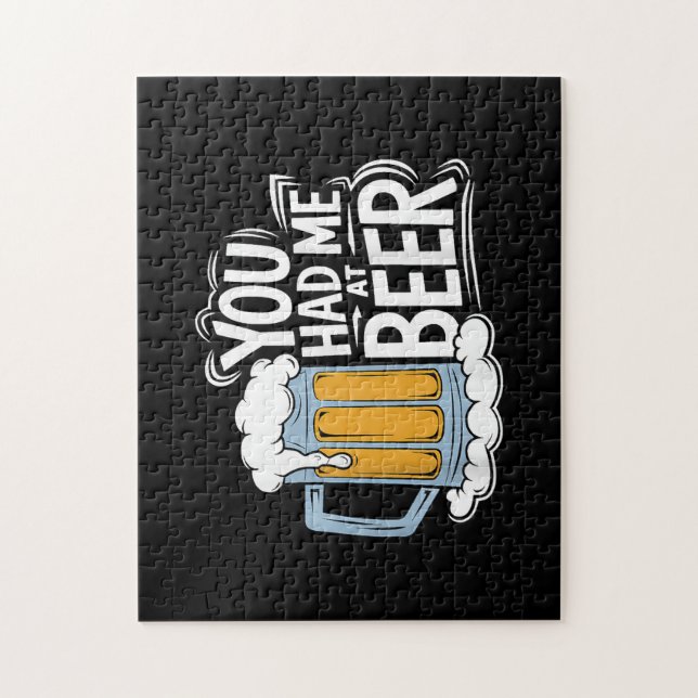 Puzzle Tu M'As Eu À La Bière (Vertical)