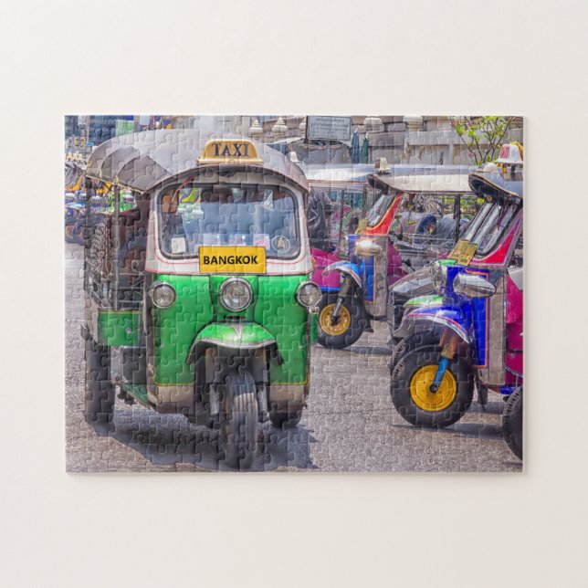 Puzzle Tuk tuk de Bangkok (Horizontal)