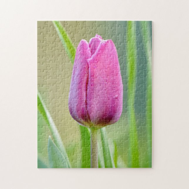 Puzzle Tuliforme rose (Vertical)