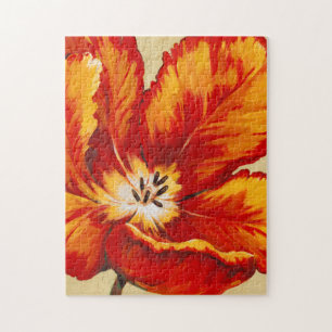 Puzzle Tulipe de perroquet I