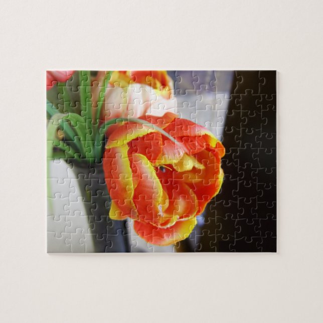 Puzzle Tulipe de soie (Horizontal)
