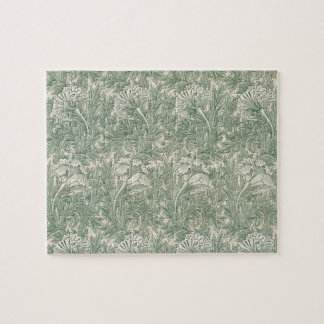 Puzzle Tulipe par William Morris, Art floral vintage