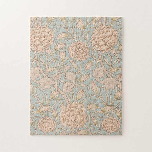 Puzzle Tulipe sauvage de William Morris, design floral (Vertical)