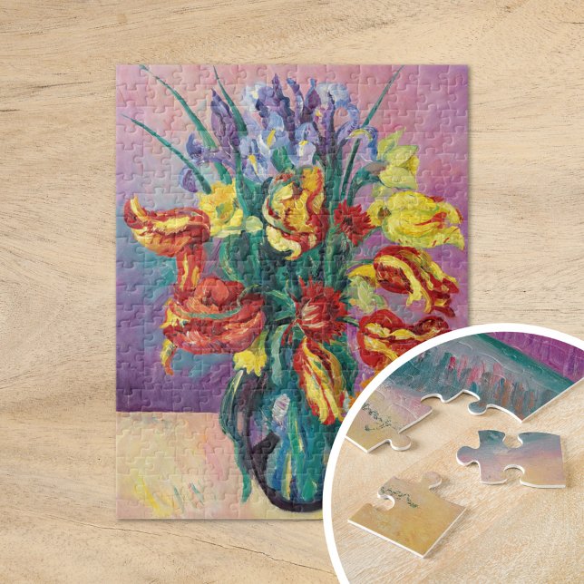 Puzzle Tulipes de perroquets | Henri Manguin (Créateur téléchargé)