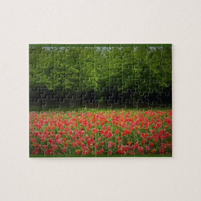 Puzzle Tulips et Trees (Horizontal)
