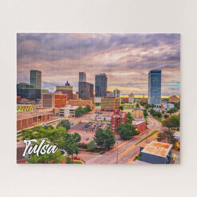 Puzzle Tulsa, Oklahoma, États-Unis (Horizontal)