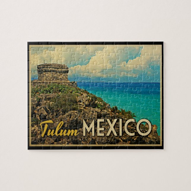 Puzzle Tulum Mexique (Horizontal)