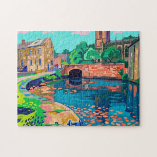 Puzzle Tunnel de Tuel Lane du canal de Sowerby Bridge