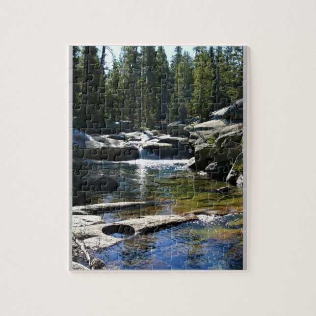 Puzzle Tuolumne River à Tuolumne Meadows, Yosemite, CA (Vertical)