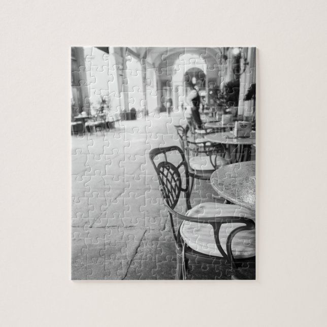 Puzzle Turin Italie, Café et Arche (Vertical)