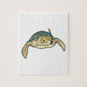 Puzzle Turtle Diver Snorkel