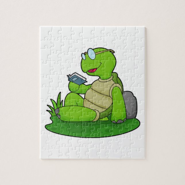 Puzzle Turtle Reading Book (Vertical)