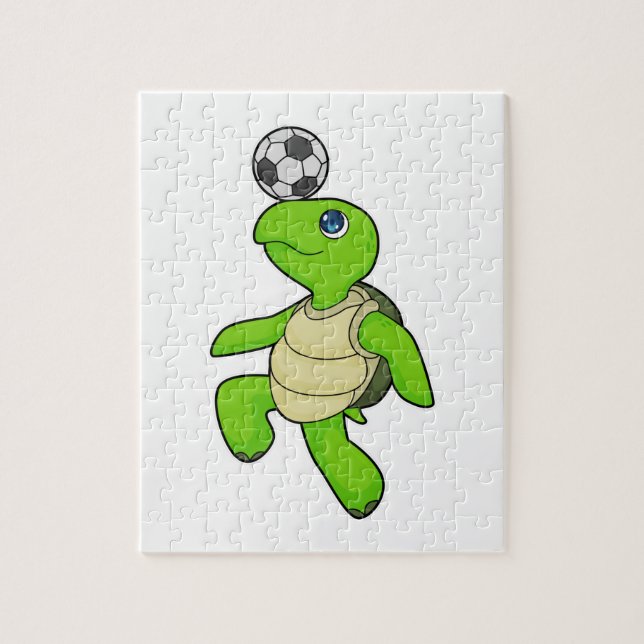 Puzzle Turtle Soccer joueur (Vertical)