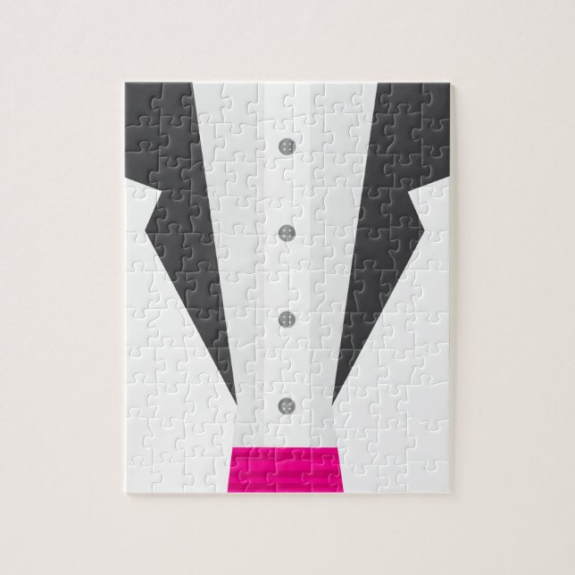 Puzzle tuxedo rose (Vertical)