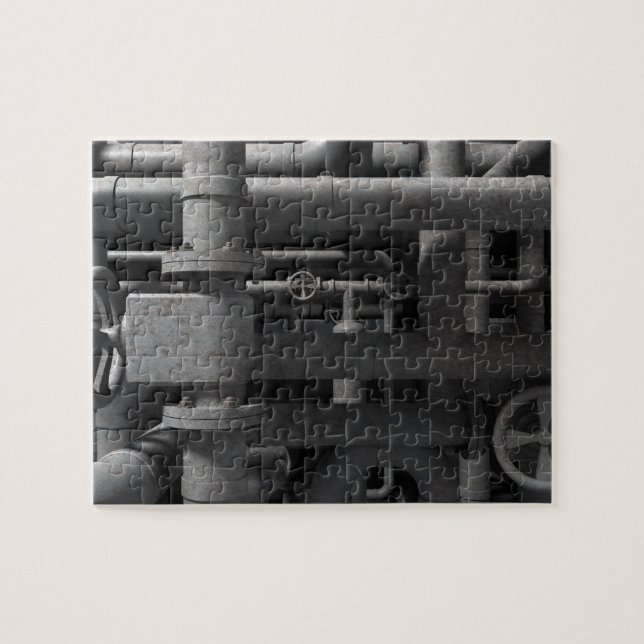 Puzzle Tuyaux et vannes (Horizontal)