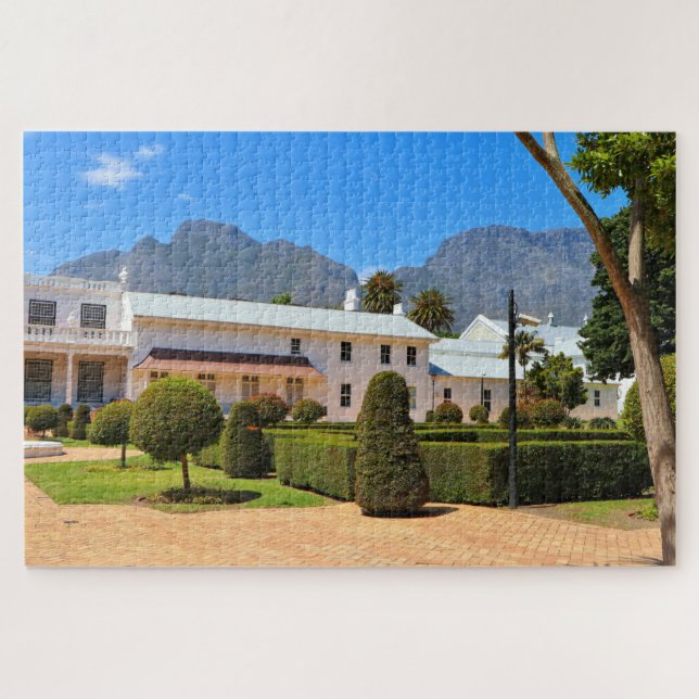 Puzzle Tuynhuys et jardin, Cap, Afrique du Sud (Horizontal)