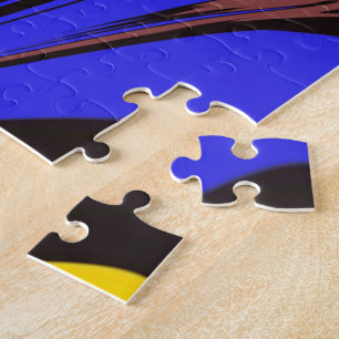 Puzzle Twirl coloré Abstrait / Pinched / Mirror /