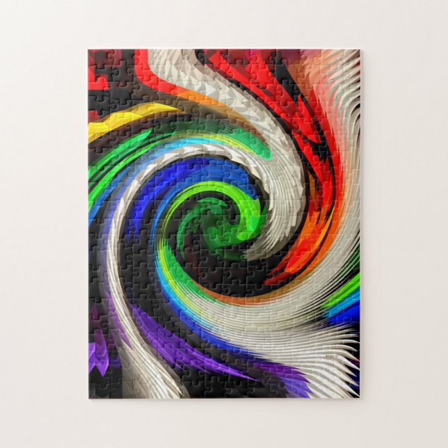 Puzzle Twirled.... (Vertical)