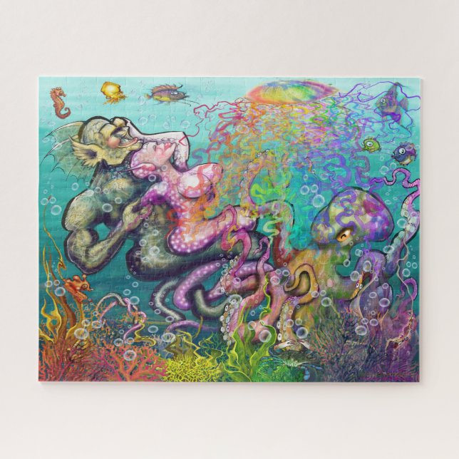 Puzzle Twisted Tentacles (Horizontal)