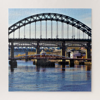Puzzle Tyne Bridge Newcastle UK Carré photo
