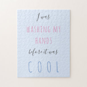 Puzzle Typographie de texte personnalisée humour de quara