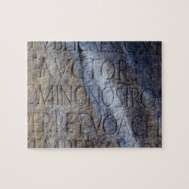 Puzzle Typographie romaine au Forum, Rome, Italie (Horizontal)