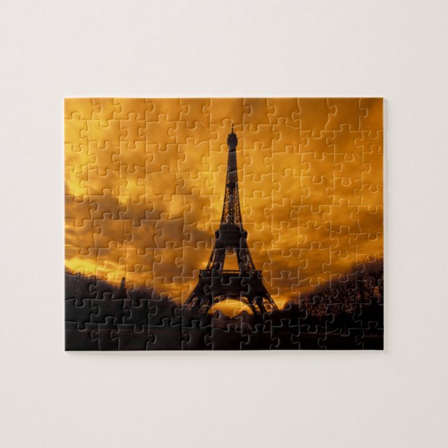Puzzle UE, France, Paris.  Tour Eiffel. (Horizontal)