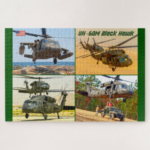 Puzzle UH-60M NOIR HAWK (20x30 POUCES)