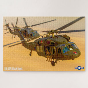 Puzzle UH-60M NOIR HAWK (20x30 POUCES)