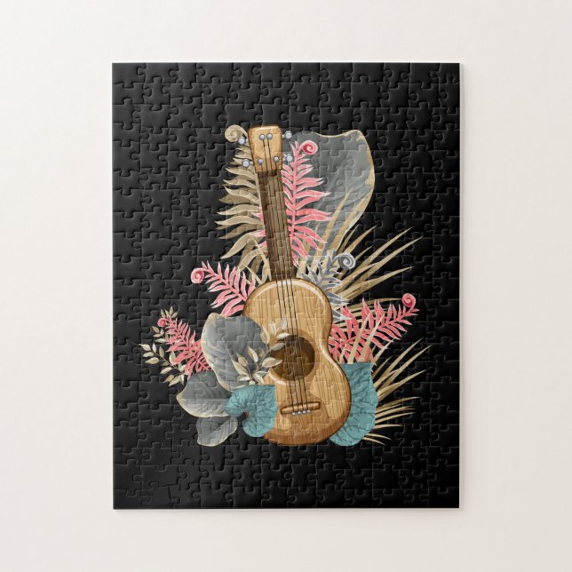 Puzzle Uke Ukulele Guitare - Musicien Guitariste Ukulele (Vertical)