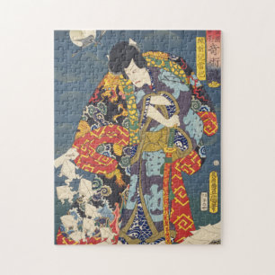 Puzzle ukiyoe - Toyokuni - No.01 Jiraiya -